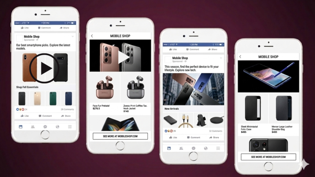 Professional Meta Collection Ads Design Services for E-commerce - Business Fastup
