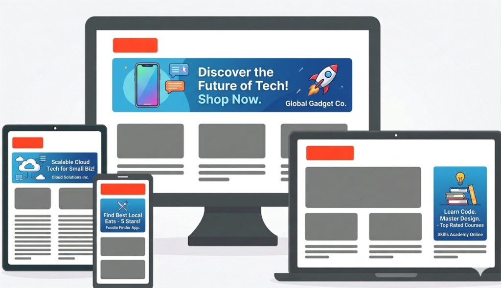 Professional Google Display Ads Design and Management - Business Fastup