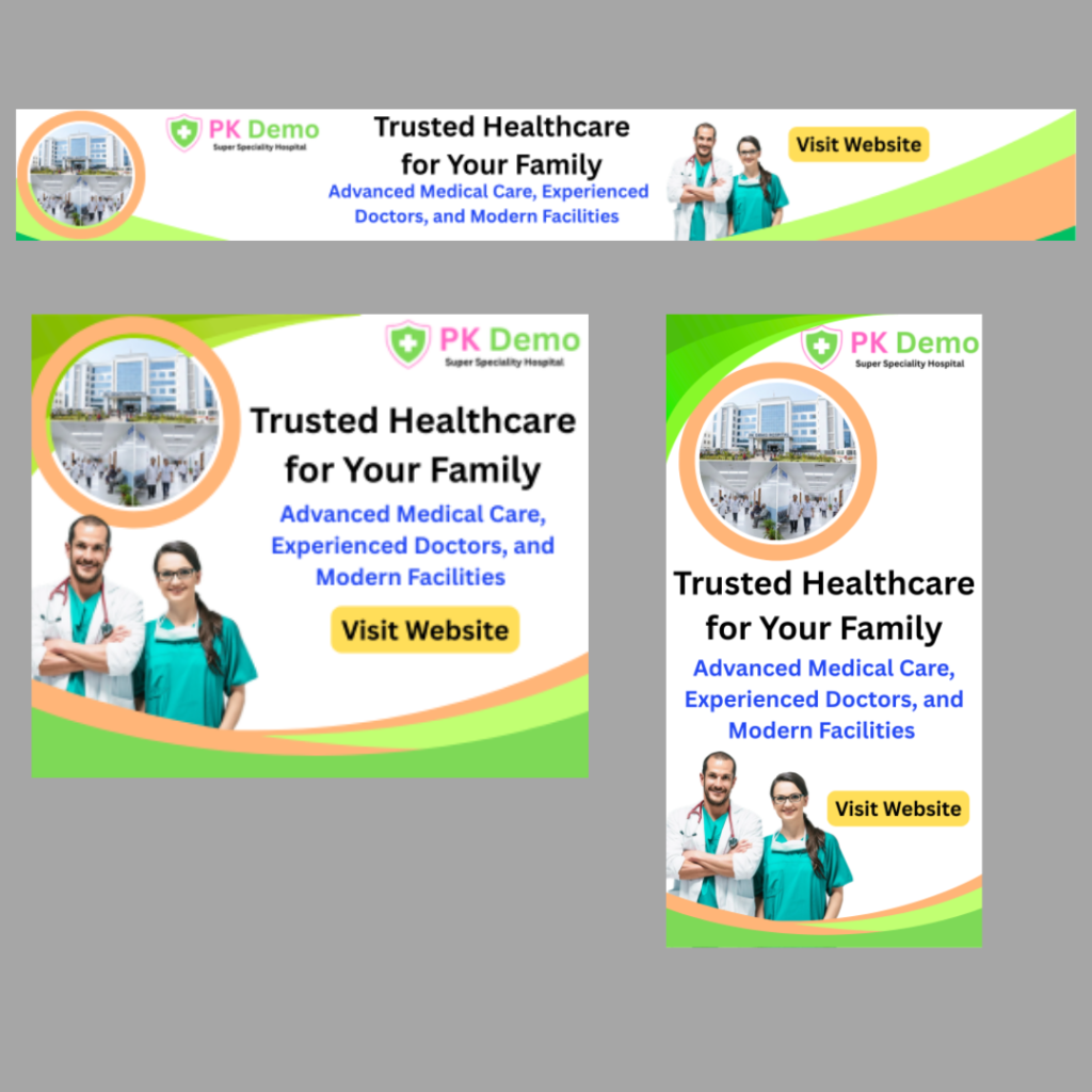 Hospital Web Banner